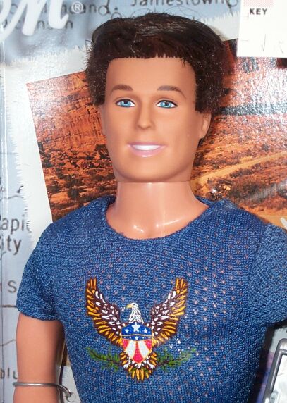 ken barbie brown hair