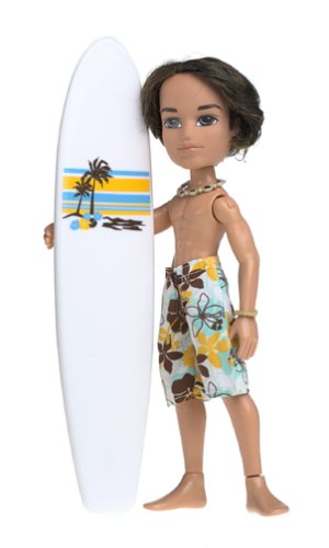 Bratz boyz Eitan doll sin kissed summer surfboard